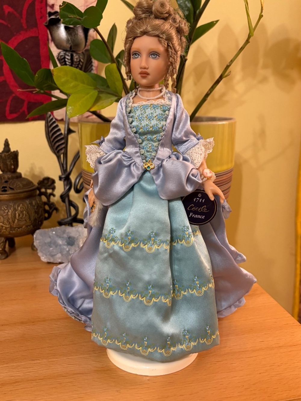 American Girl Girls Of Many Lands Cecile France 9" Doll With Box No Book EUC